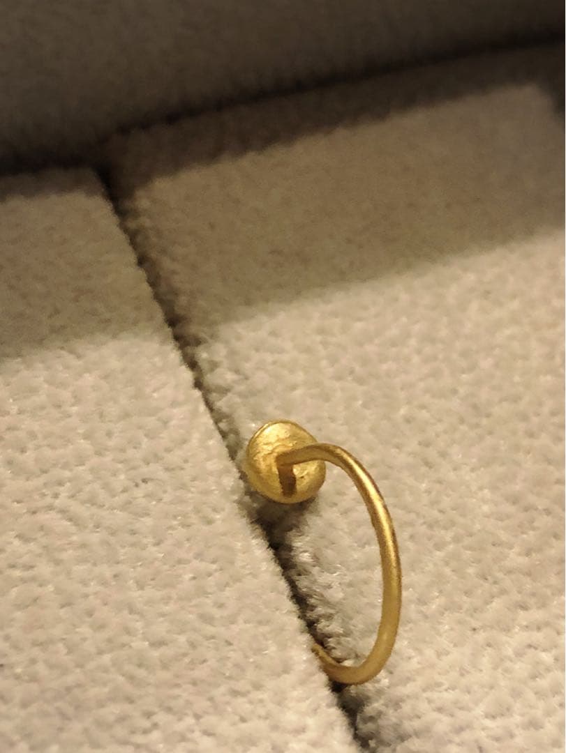 blanc iris ブランイリス 18kYG ダイヤモンドピアス