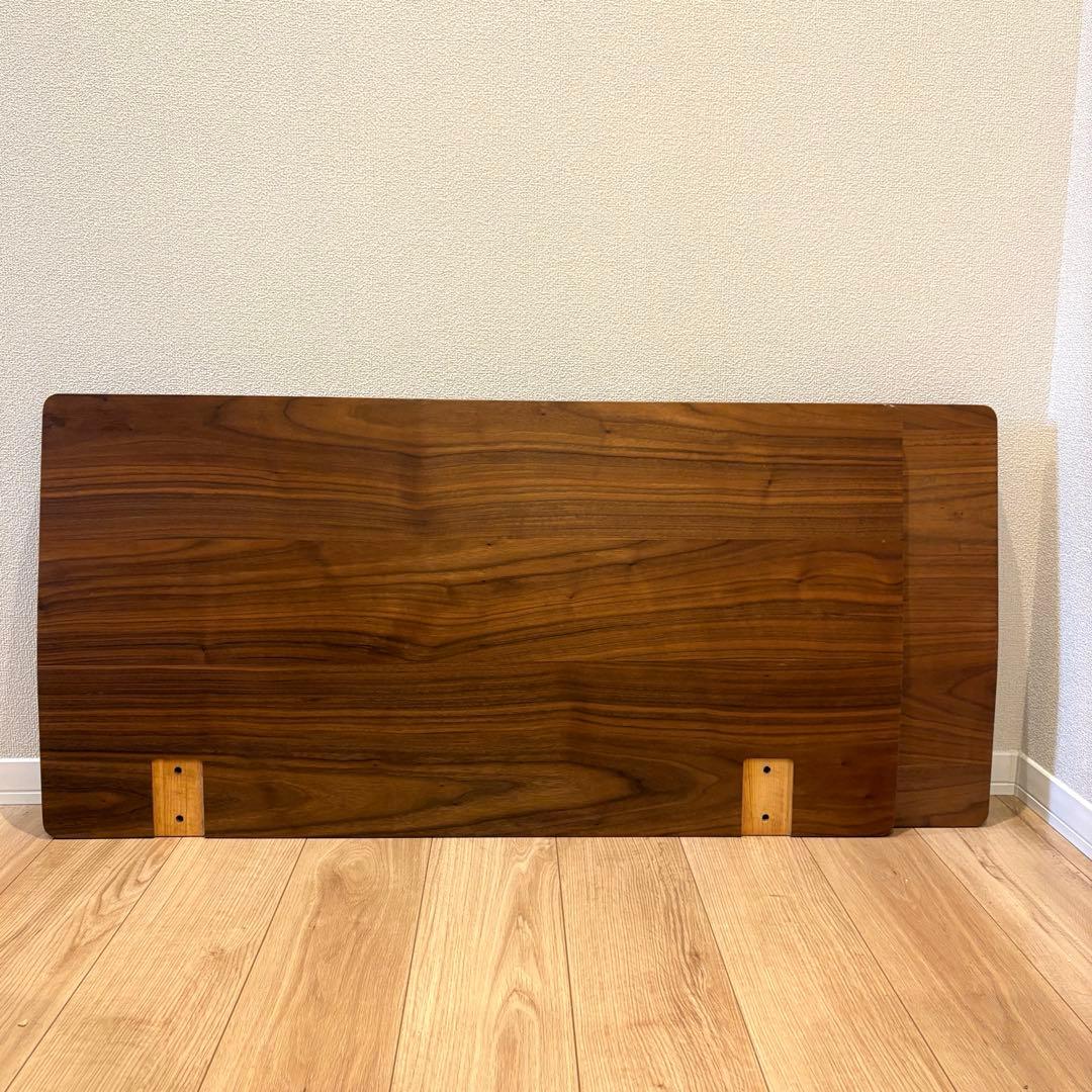無印良品 ベッドフレーム用ヘッドボード ウォールナット材 2個セット