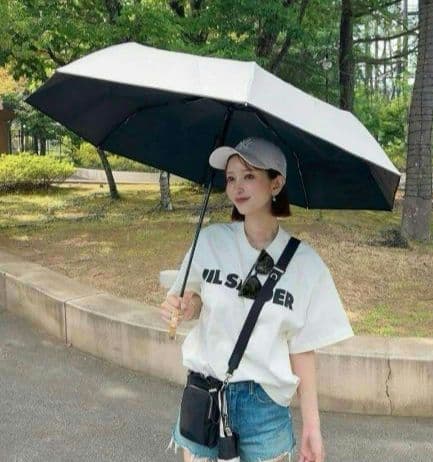 【新品 未開封】しいちゃん 成瀬愛里さん プロデュース 完全遮光 晴雨兼用日傘