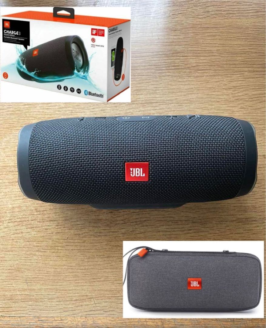 JBL Bluetoothスピーカー CHARGE3 専用ケース付き
