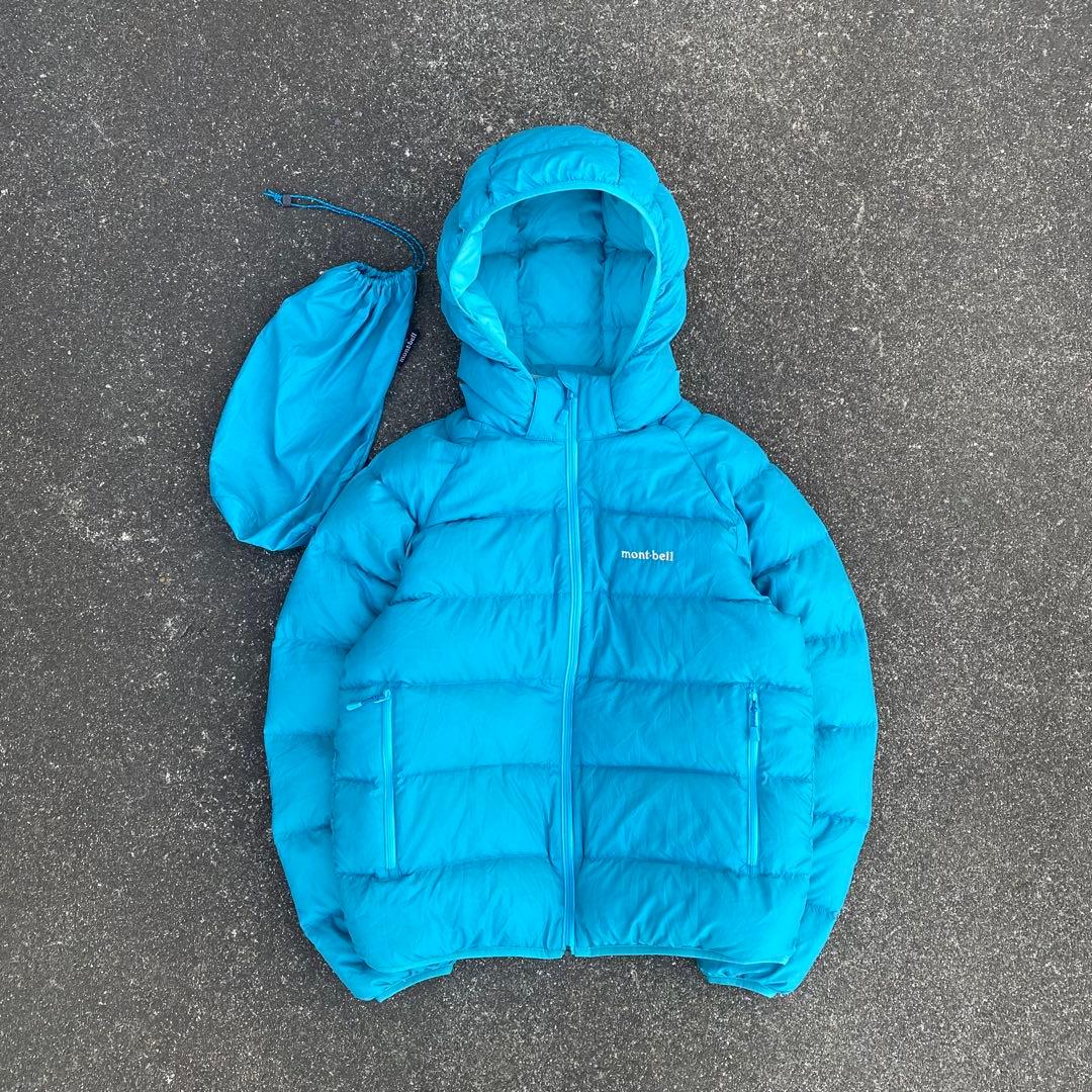 美品 00s montbell 短丈 ダウンジャケット y2k テック系 人気色