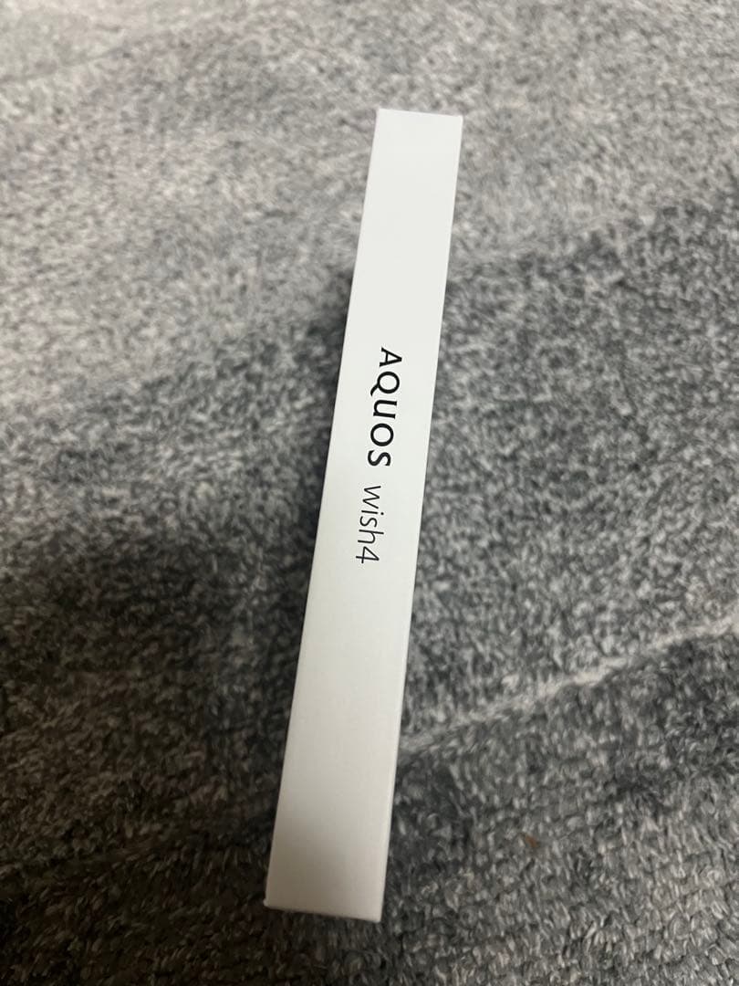 【新品未使用】AQUOS wish4 ブルー SIMフリー