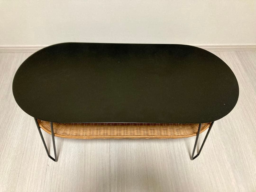 ★ttk★IDEE 無印良品 MUJI イデー ローテーブル ブラック