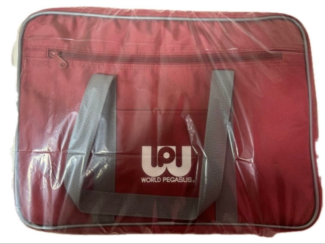 【新品未使用】ワールドペガサス 旧ワッペ 赤スクバ