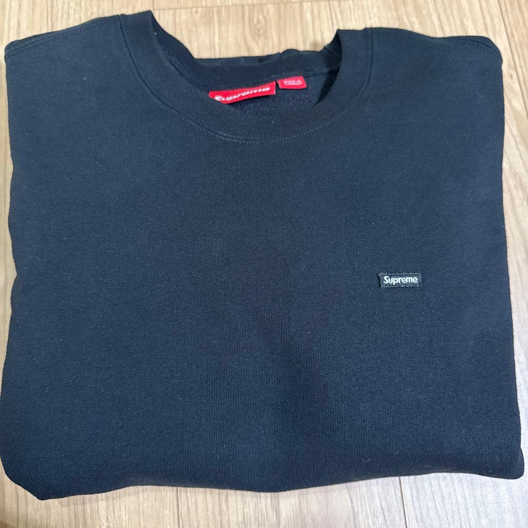 Supreme Small Box Crewneck ブラック24fw