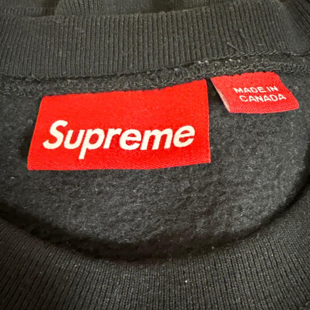 Supreme Small Box Crewneck ブラック24fw