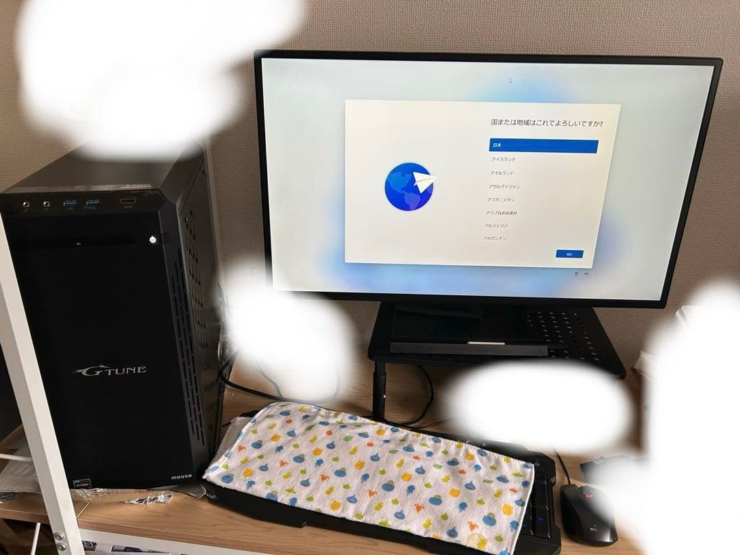 【ろっかー】G-Tune ゲーミングPC 16G/512G CPU:AMD