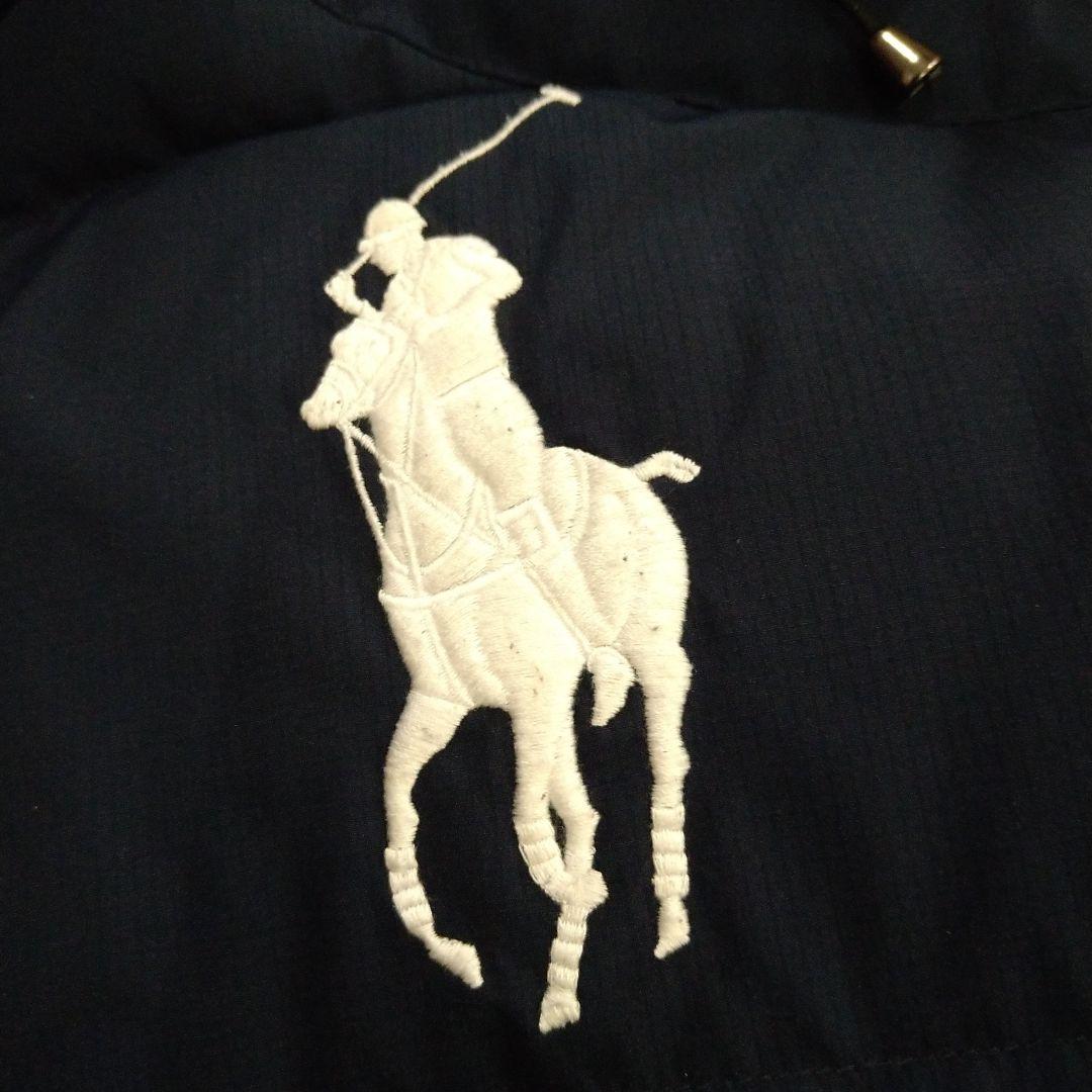 きゃんたま　ポロラルフローレン　メンズ　ビッグポニー　ダウンベスト