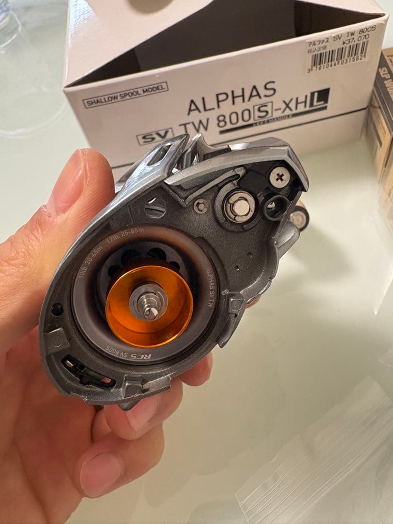 ALPHAS TW 800S-XHL ベイトリール