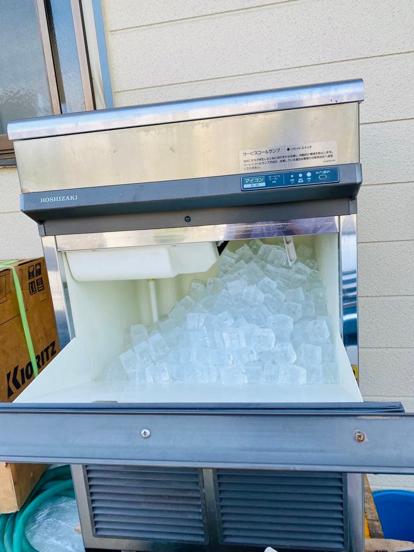 ホシザキ 製氷機 ステンレス46キロ IM-30TL動作確認済みです