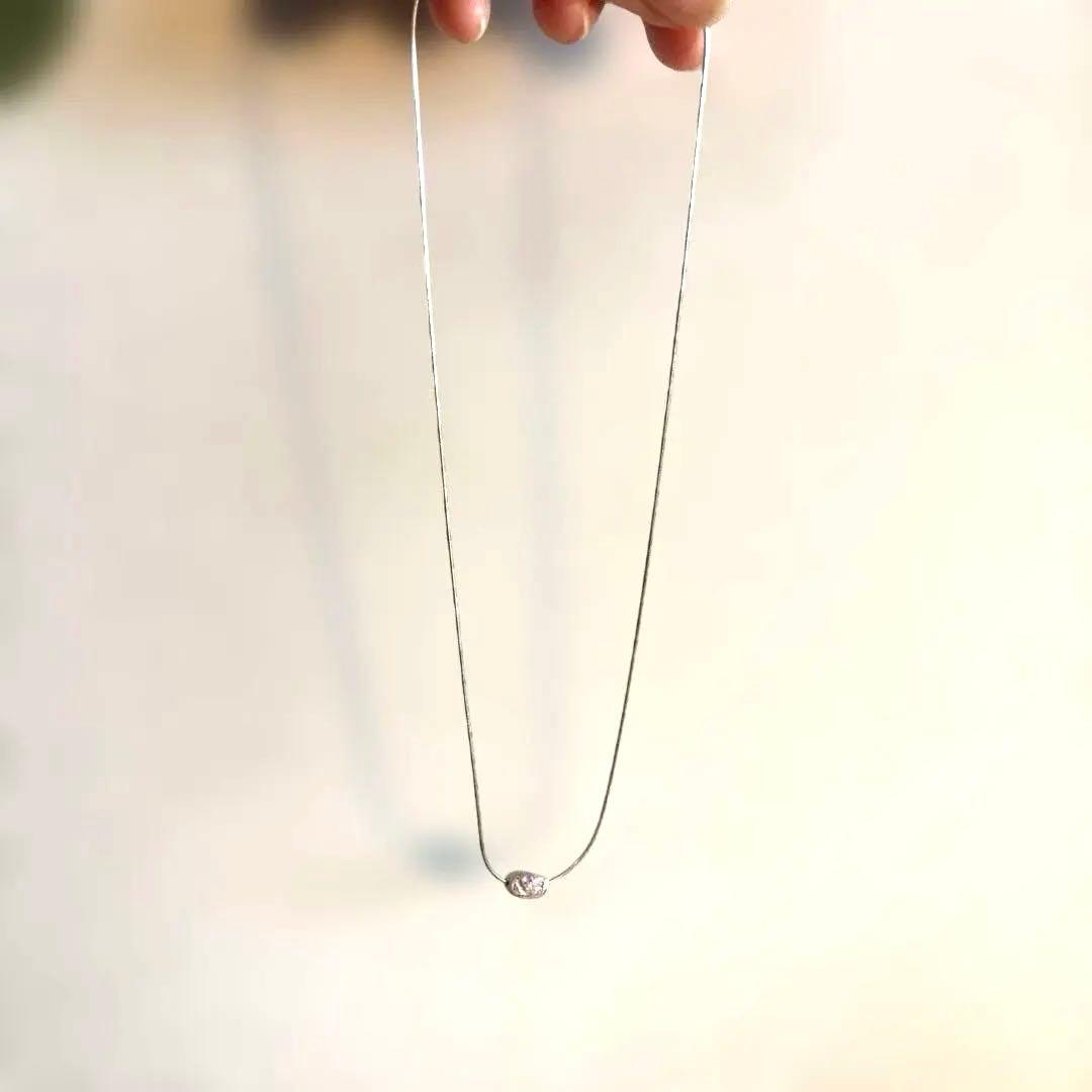 断*ん様 最終価格　プリュイ　一点ものチョーカー　シルバー