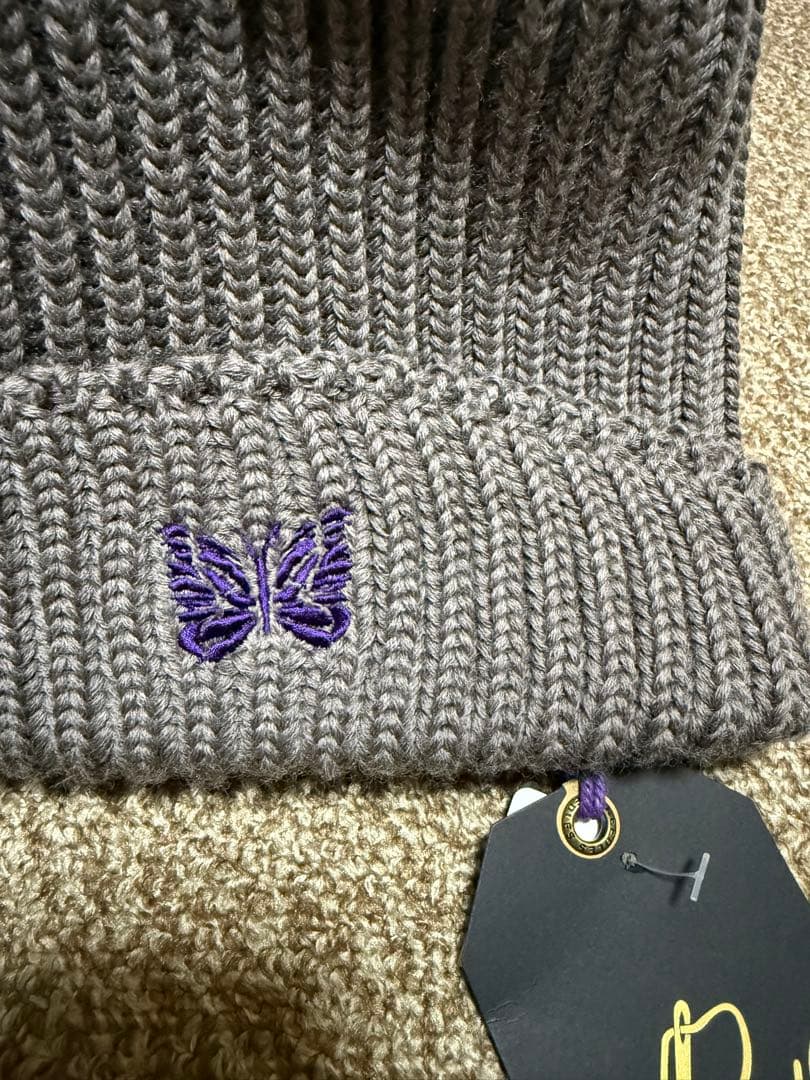 ニードルズ　ビーニー　ニットキャップ