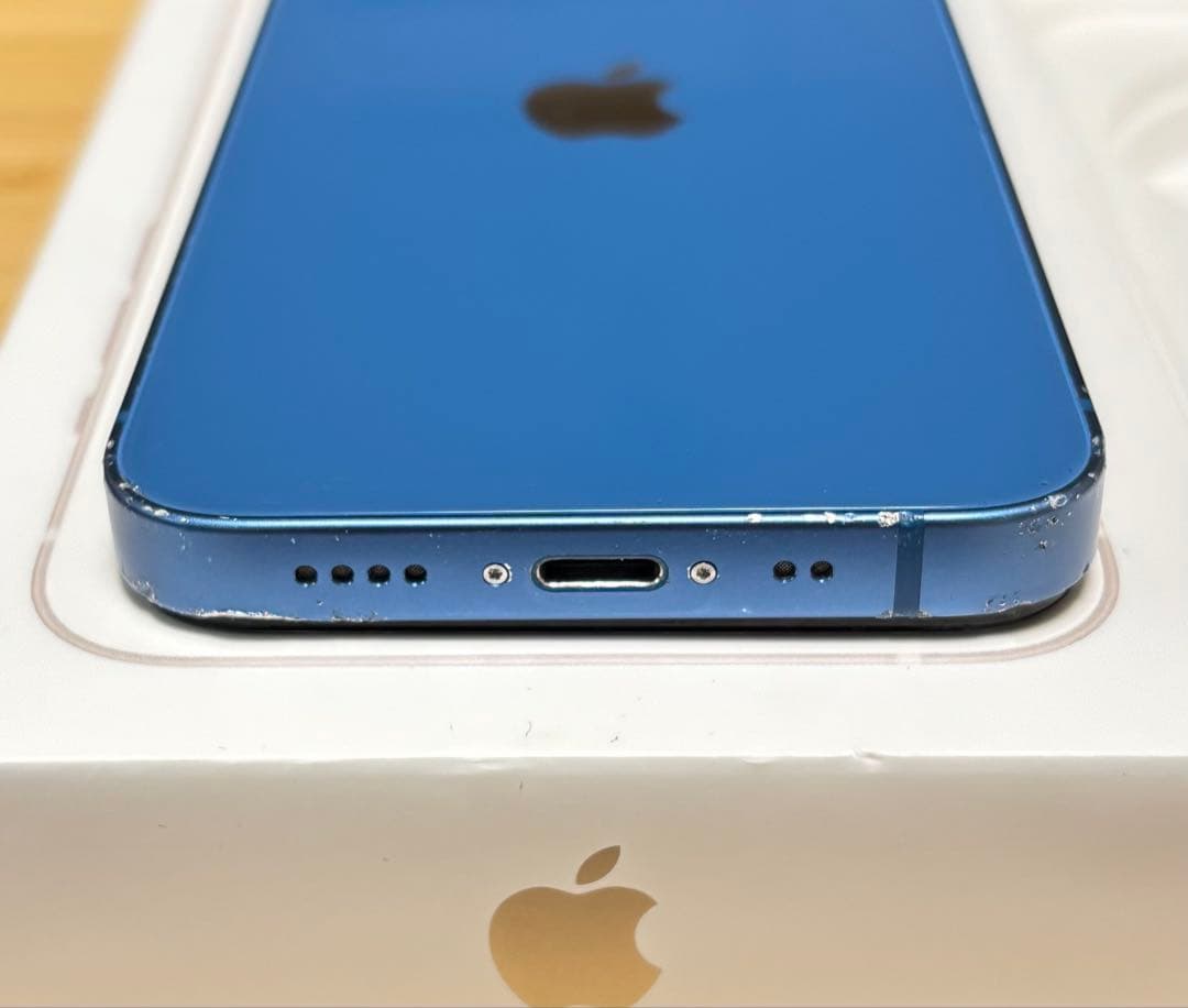 【動作良好】iPhone 13 mini 128GB ブルー　SIMフリー　本体