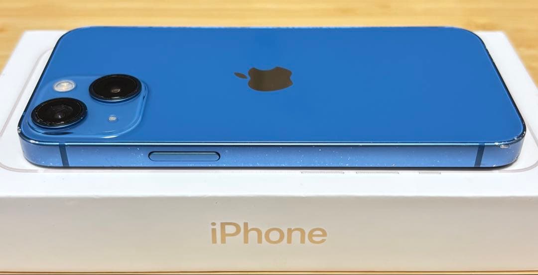 【動作良好】iPhone 13 mini 128GB ブルー　SIMフリー　本体