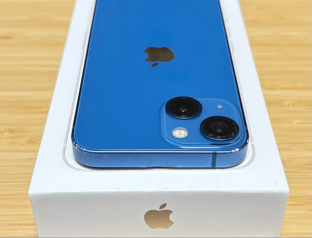 【動作良好】iPhone 13 mini 128GB ブルー　SIMフリー　本体