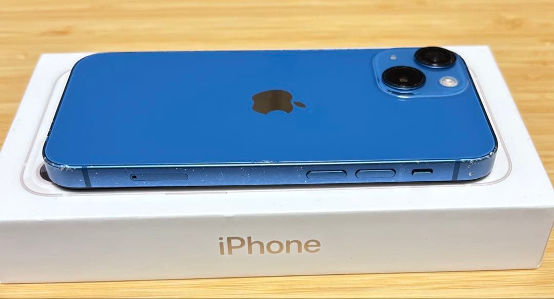 【動作良好】iPhone 13 mini 128GB ブルー　SIMフリー　本体