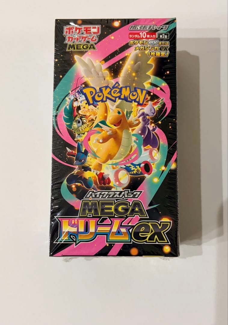 ポケモンカードMEGA ドリームex 1BOX
