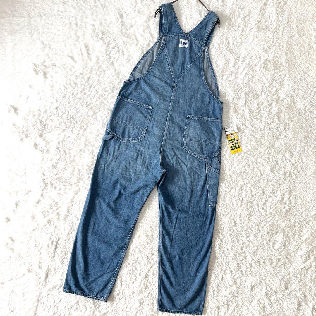 新品未使用 Lee リー デニム サロペット オーバーオール ユーズド加工 XL