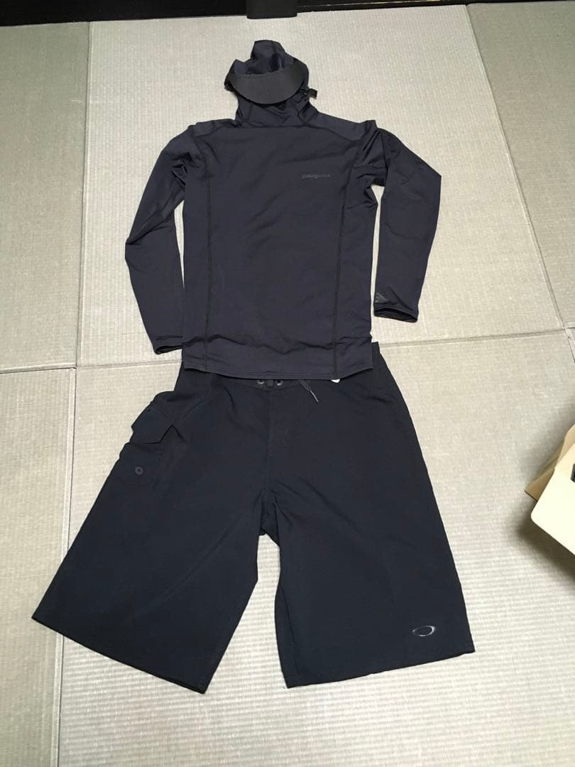 S*u様 FCS2 パワーツイン　パタゴニアラッシュガード　オークリーサーフパン