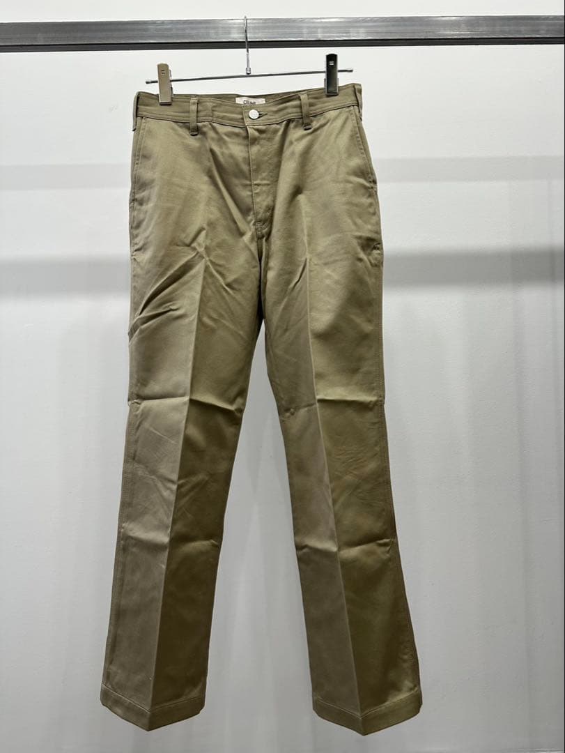 CELINE 2N227794D ミッドウエスト ストレートレッグパンツ