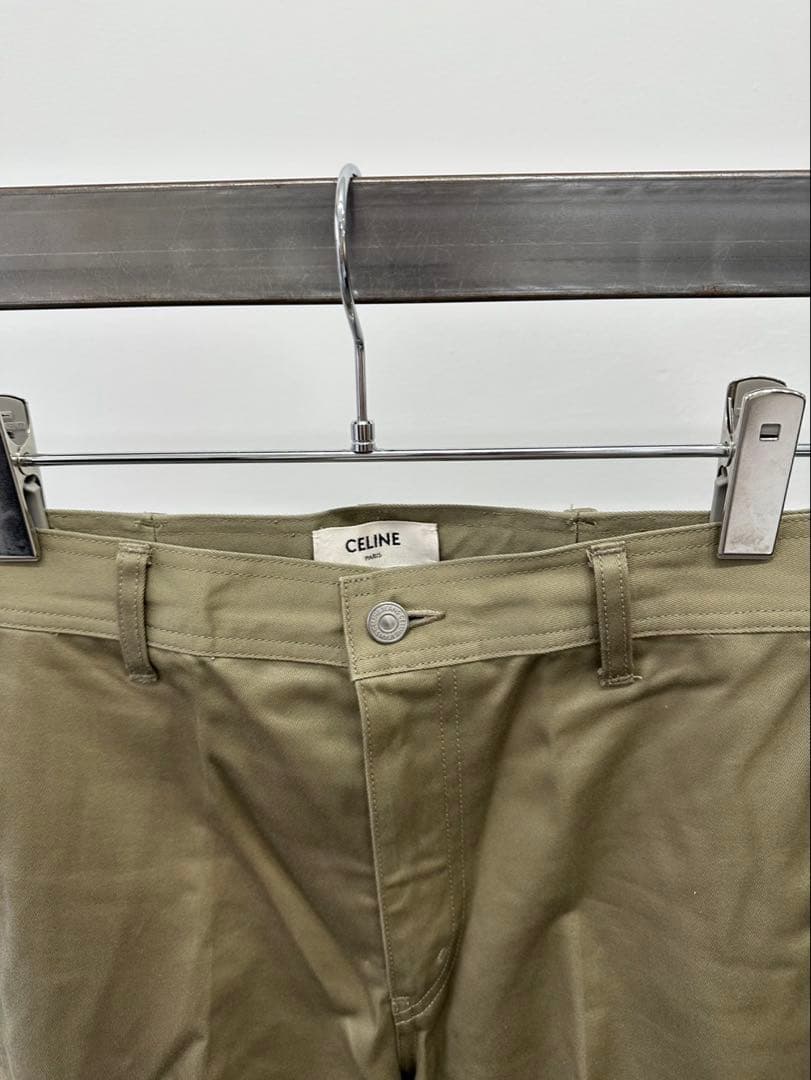 CELINE 2N227794D ミッドウエスト ストレートレッグパンツ
