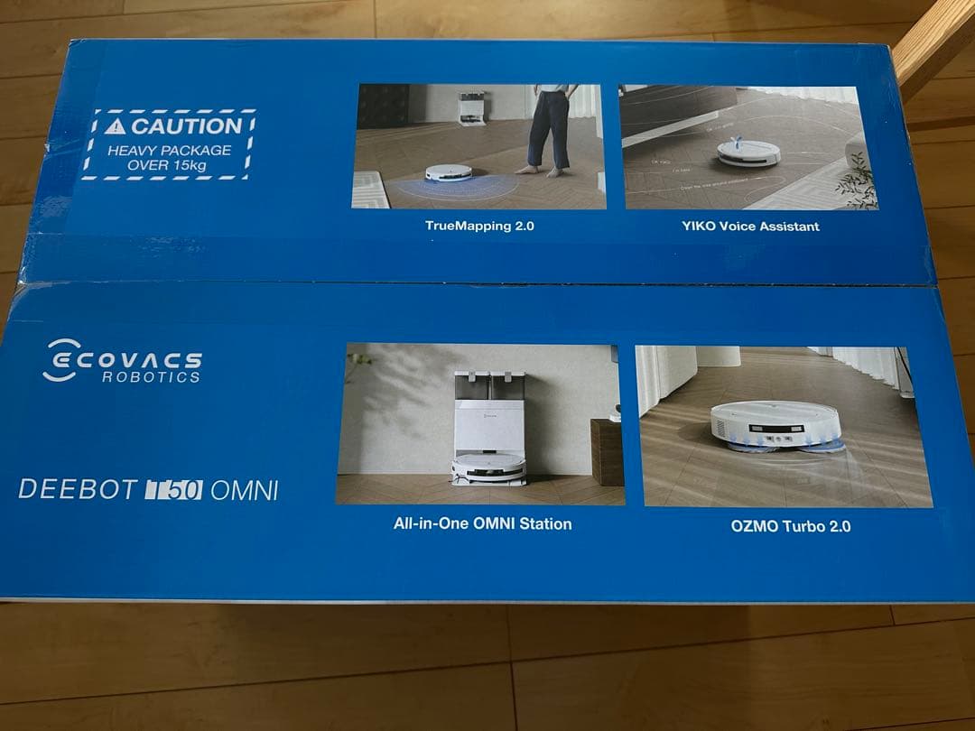 新品未開封 DEEBOT T50 OMNI ロボット掃除機 モップ洗浄 超薄型