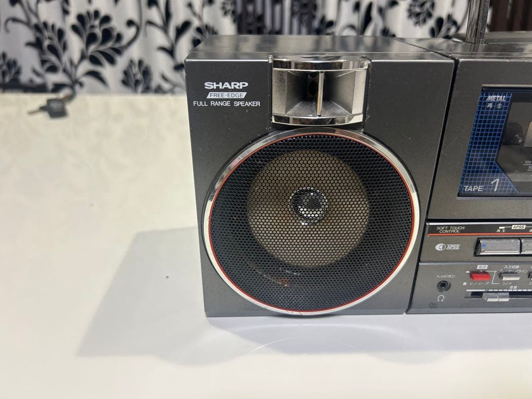 SHARP Q38 Double ラジオ・ラジカセ ジャンク