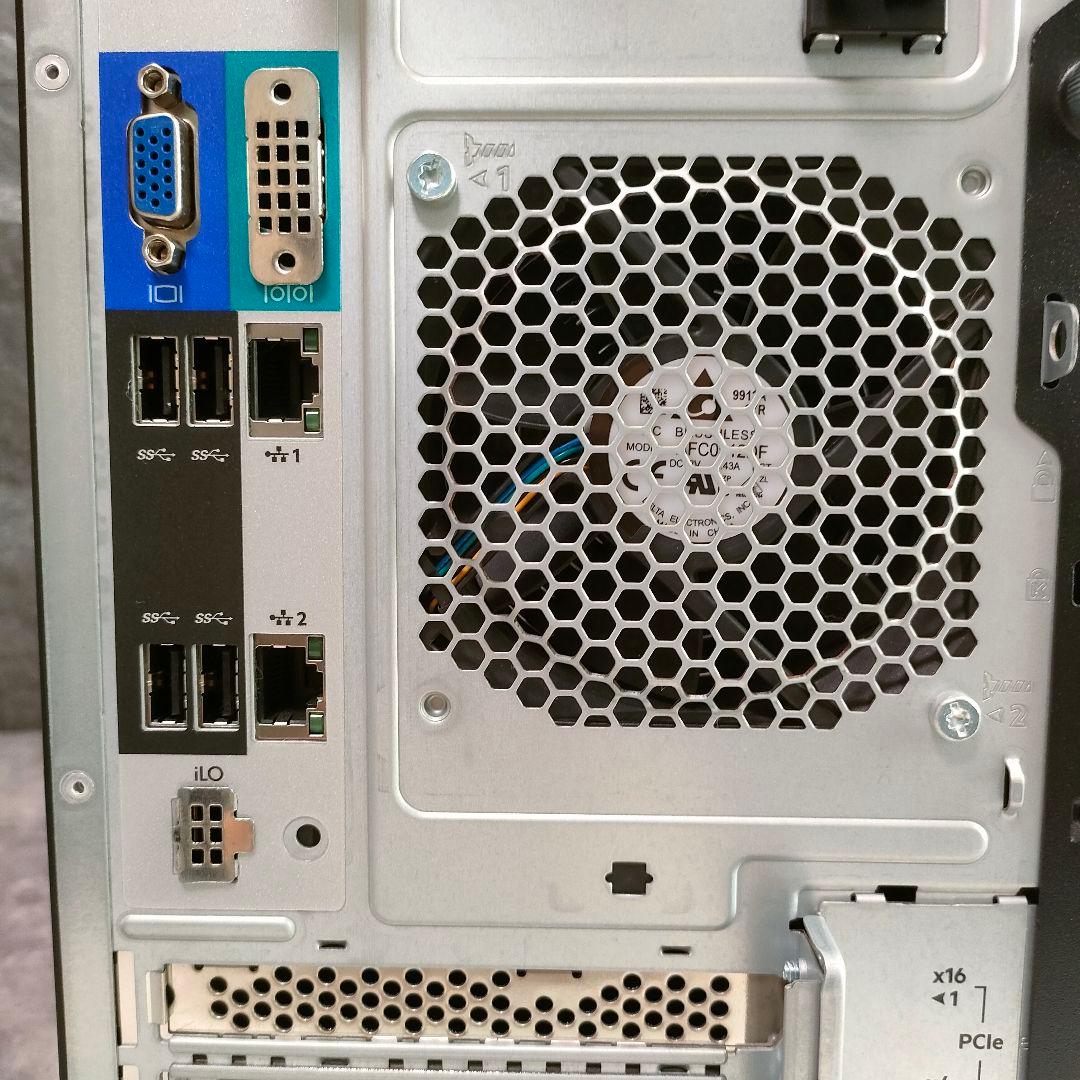 サーバー HPE ProLiant ML30 Gen10 Xeon E2224 RAID5