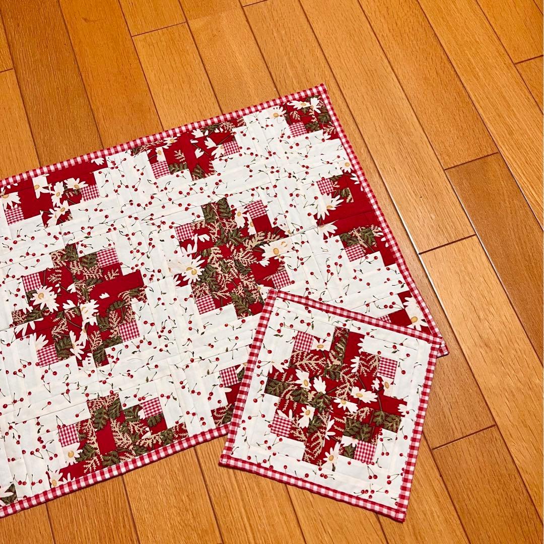 バッチワークテーブルクロスセット