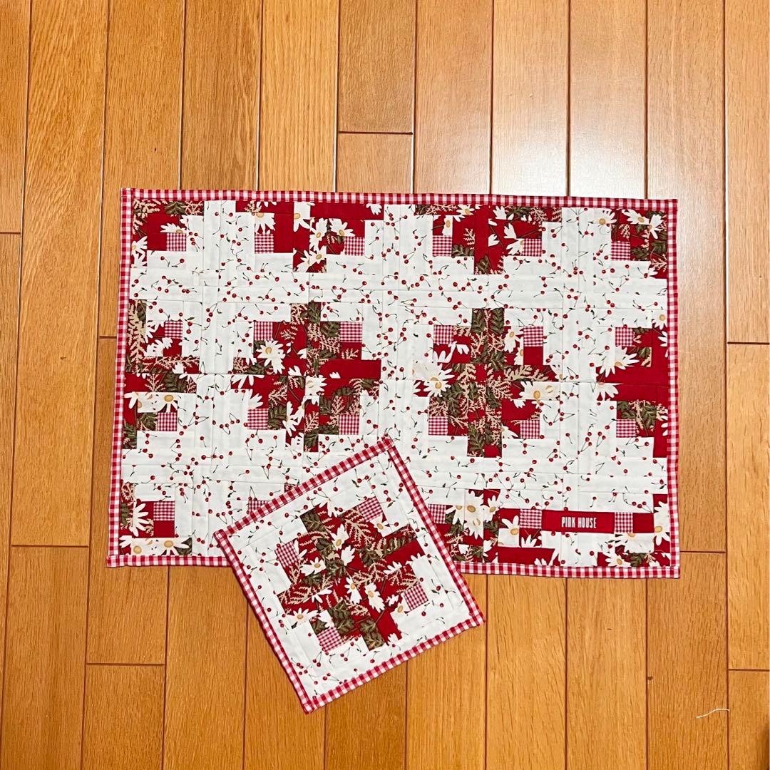 バッチワークテーブルクロスセット