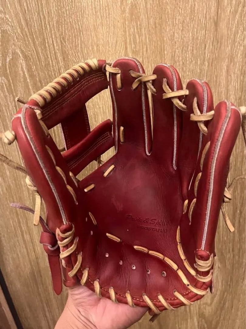 ZETT プロステイタス　軟式　今宮モデル　プロステ　型付け済　内野手