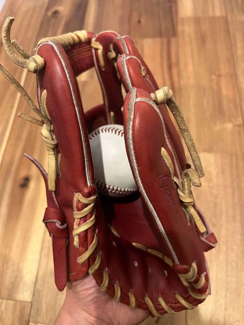 ZETT プロステイタス　軟式　今宮モデル　プロステ　型付け済　内野手