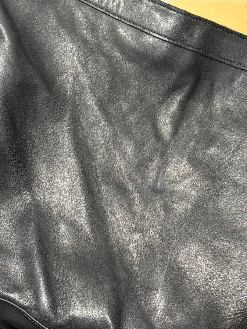 tenon news paper bag ホースレザー