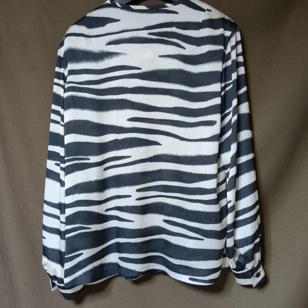 TAE ASHIDA タエアシダ　長袖ブラウス りぼん付き