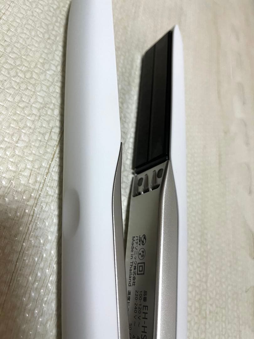 パナソニック ヘアーアイロン ストレート用 ナノケア 白 EH-HS0J-W