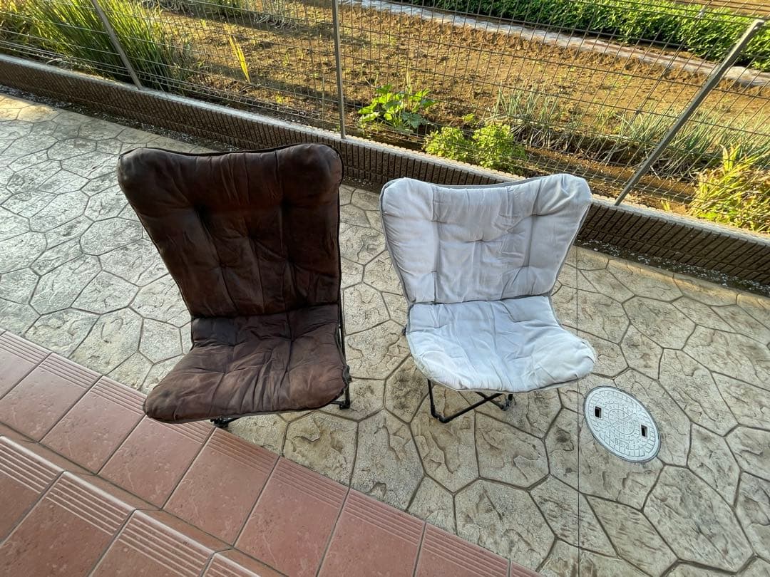 ニトリ　バタフライチェア　2つセット