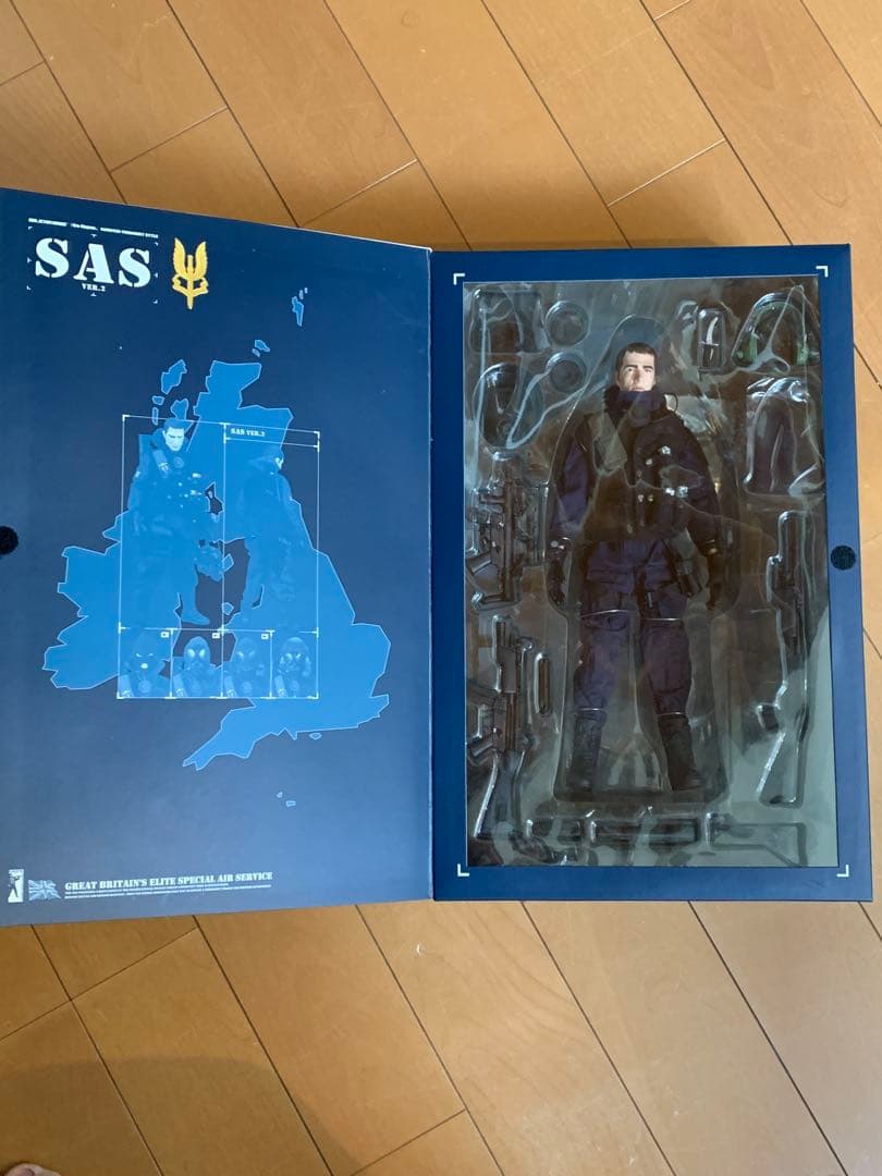 メディコムトイ　SAS 2体セット　リアルアクションヒーロー　特殊部隊