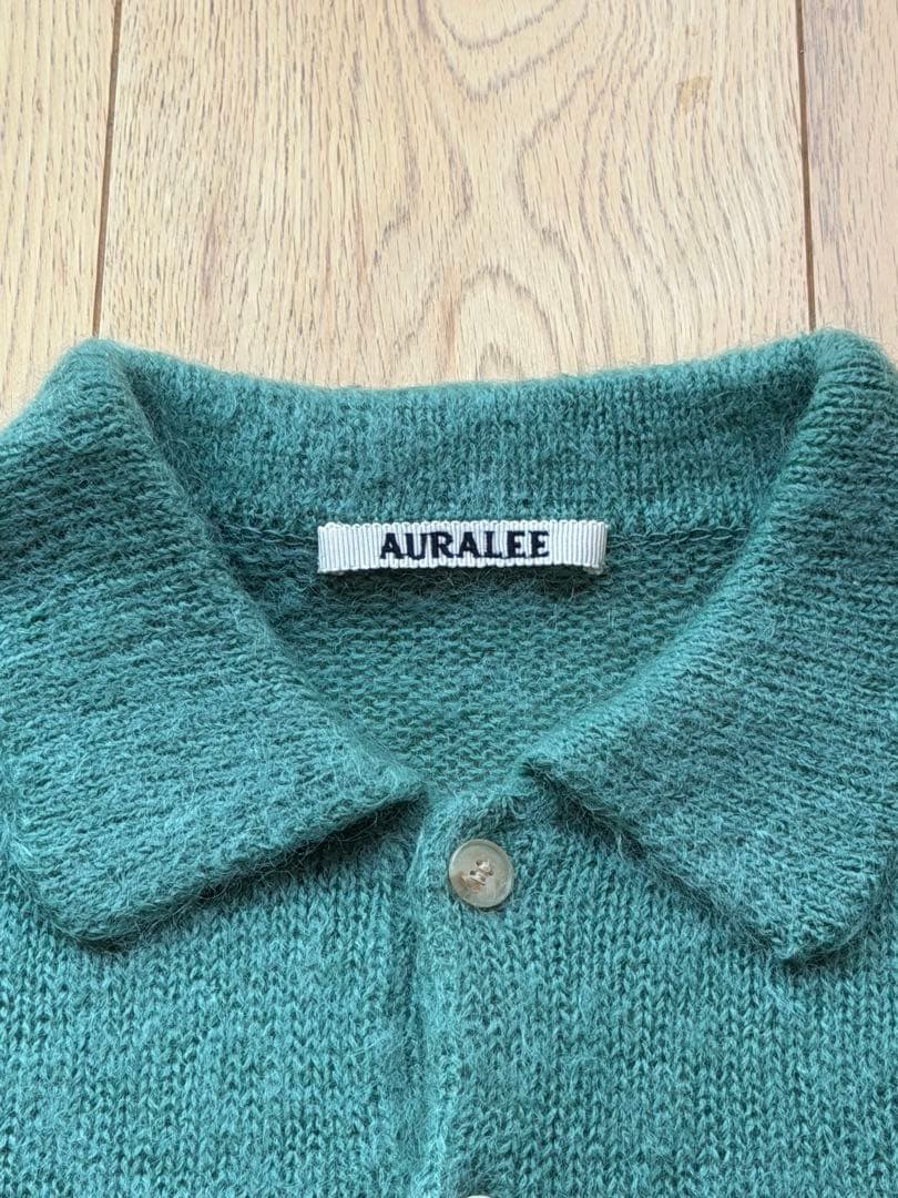 【美品】AURALEE KID MOHAIR KNIT 4