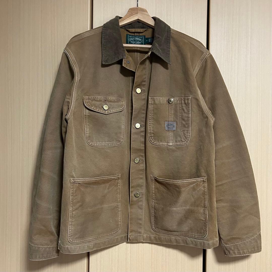 ラルフローレン　ポロカントリー　カバーオール　ワークジャケット