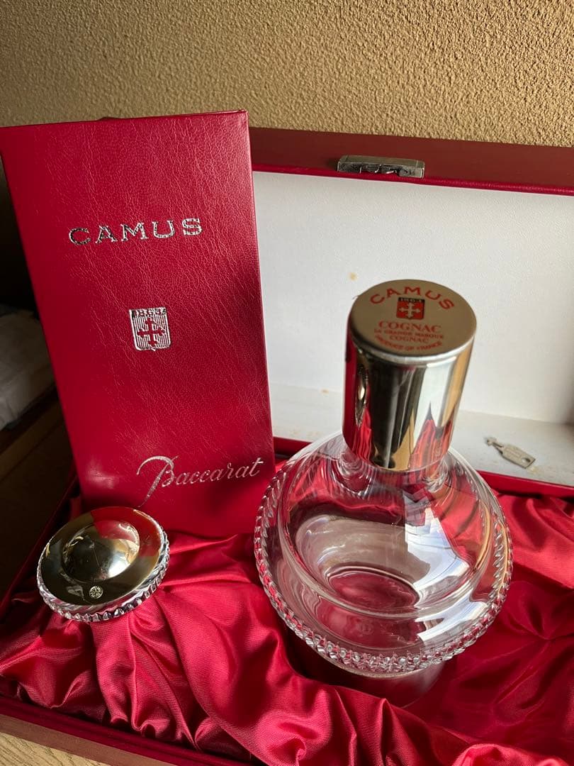 CAMUS カミュ Baccarat バカラ クリスタル 空き瓶