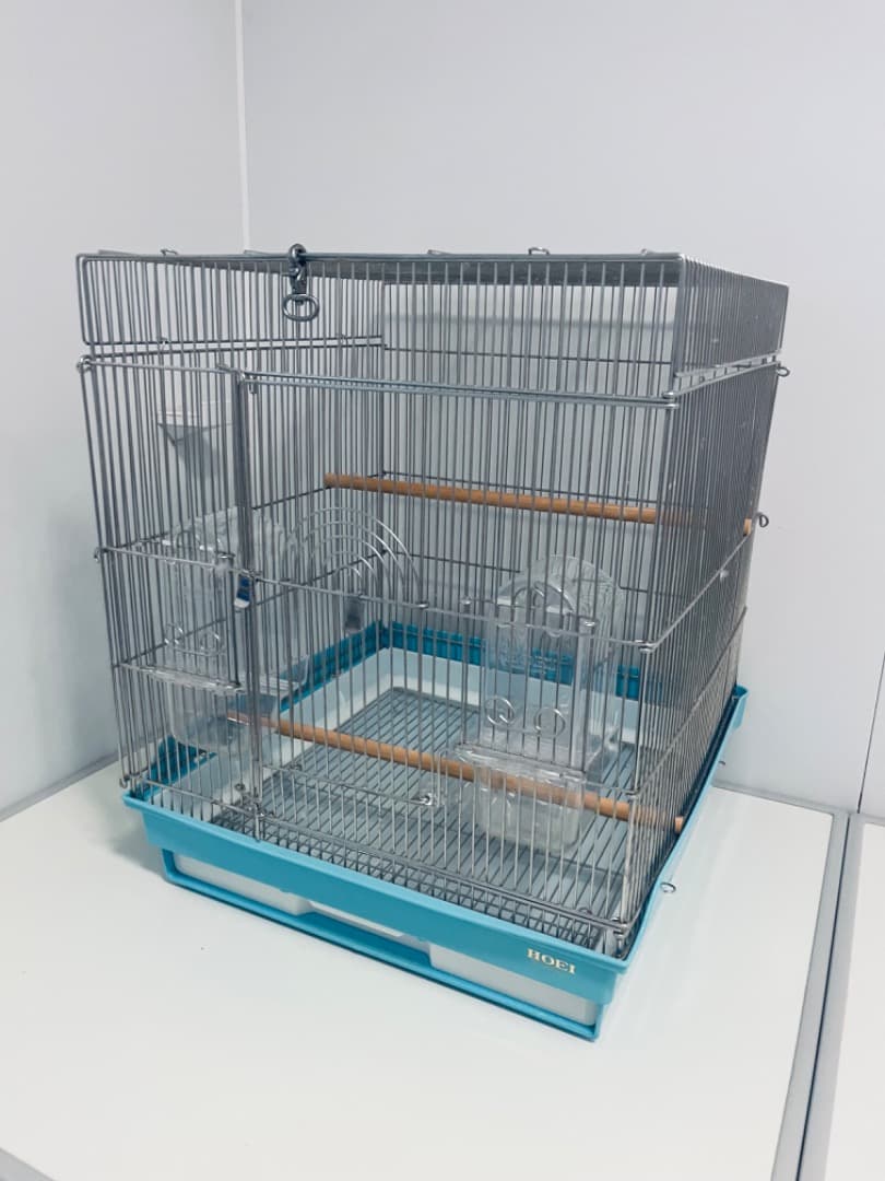 HOEI ステンレスケージ　鳥かご　インコ用　465オカメ　旧型