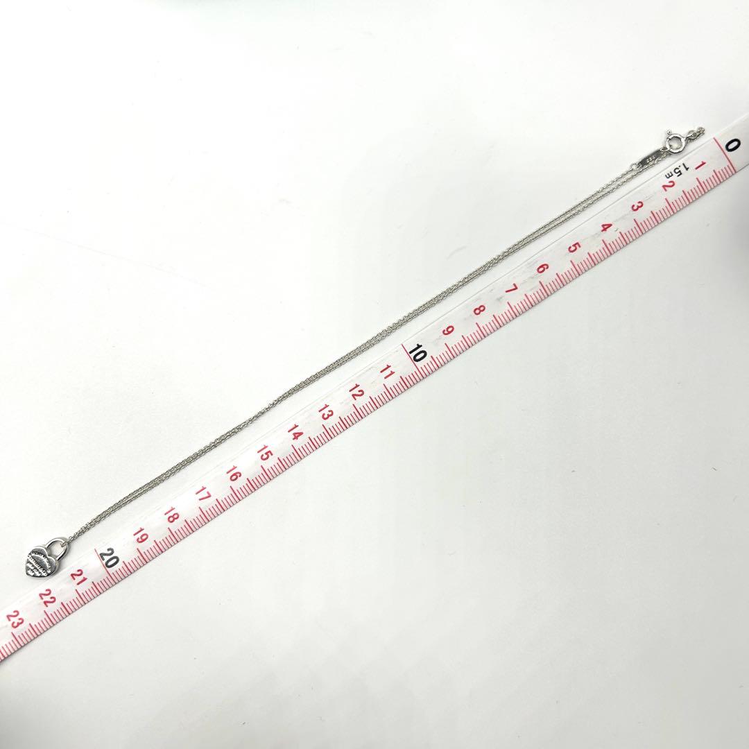 ティファニー　リターントゥ　ハート　ロック　ネックレス　シルバー　925