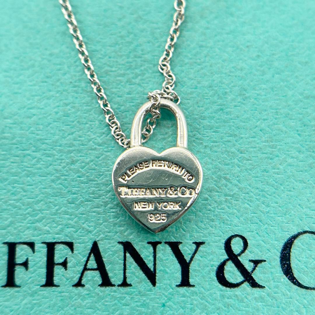 ティファニー　リターントゥ　ハート　ロック　ネックレス　シルバー　925