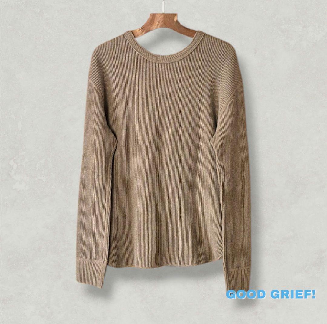 【GOOD GRIEF!】SFSC PRINTED HENLY NECK TOP