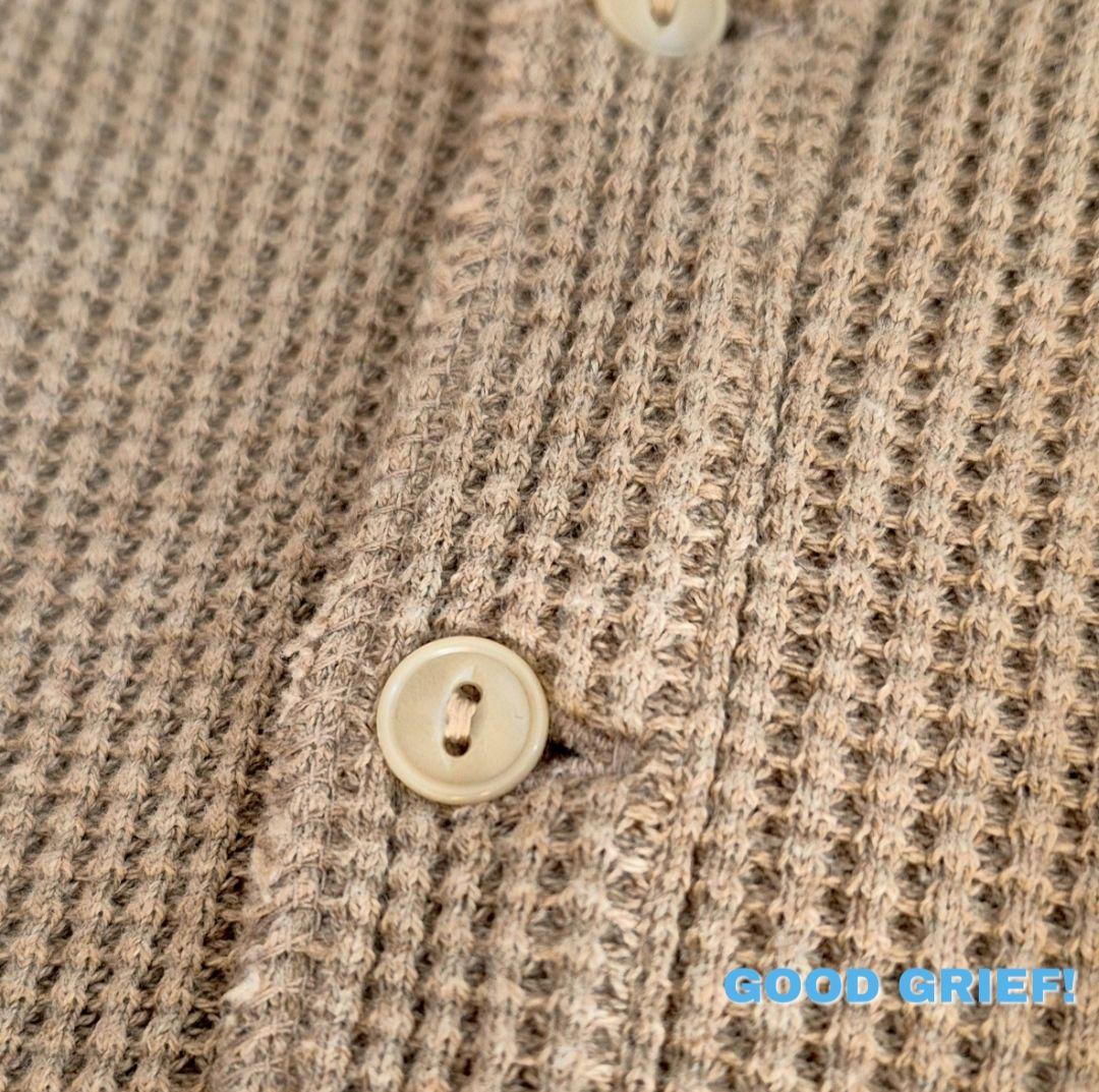 【GOOD GRIEF!】SFSC PRINTED HENLY NECK TOP