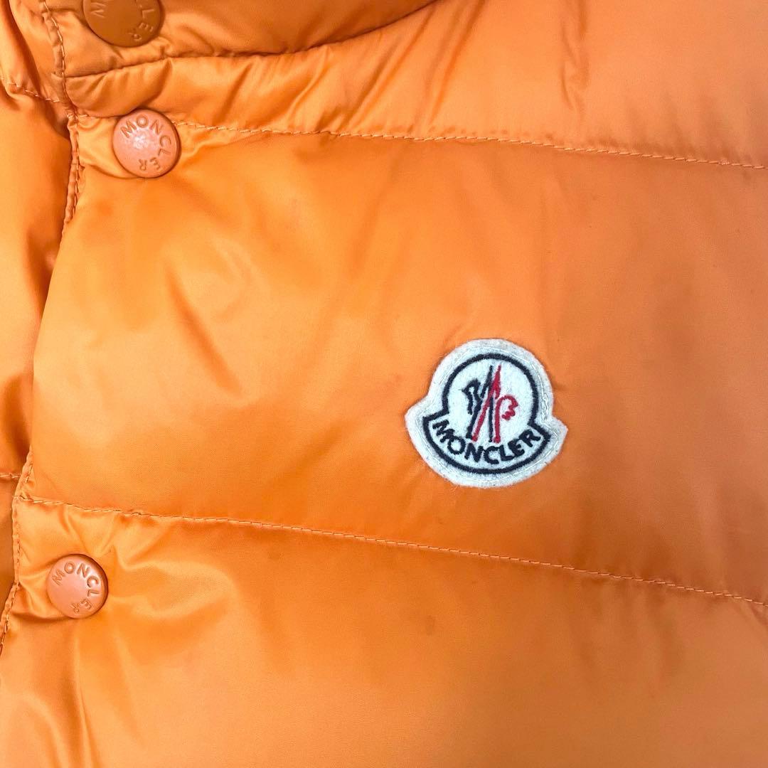 MONCLER モンクレール ダウンベスト オレンジ 00サイズ