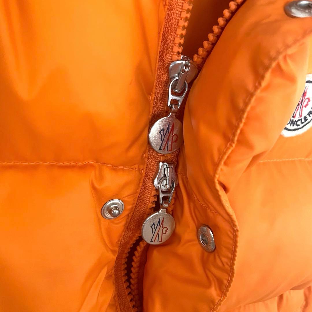 MONCLER モンクレール ダウンベスト オレンジ 00サイズ