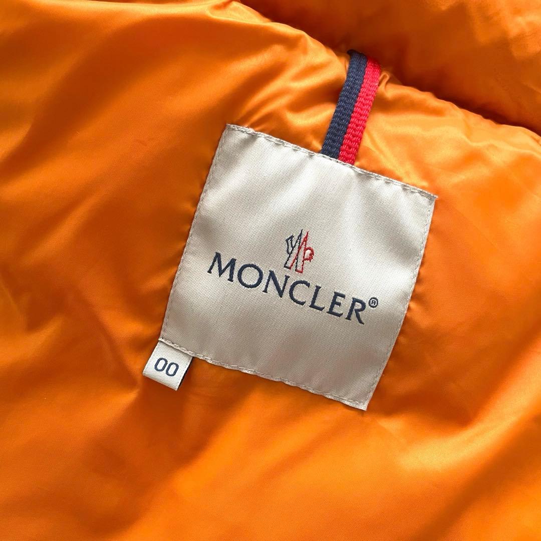 MONCLER モンクレール ダウンベスト オレンジ 00サイズ