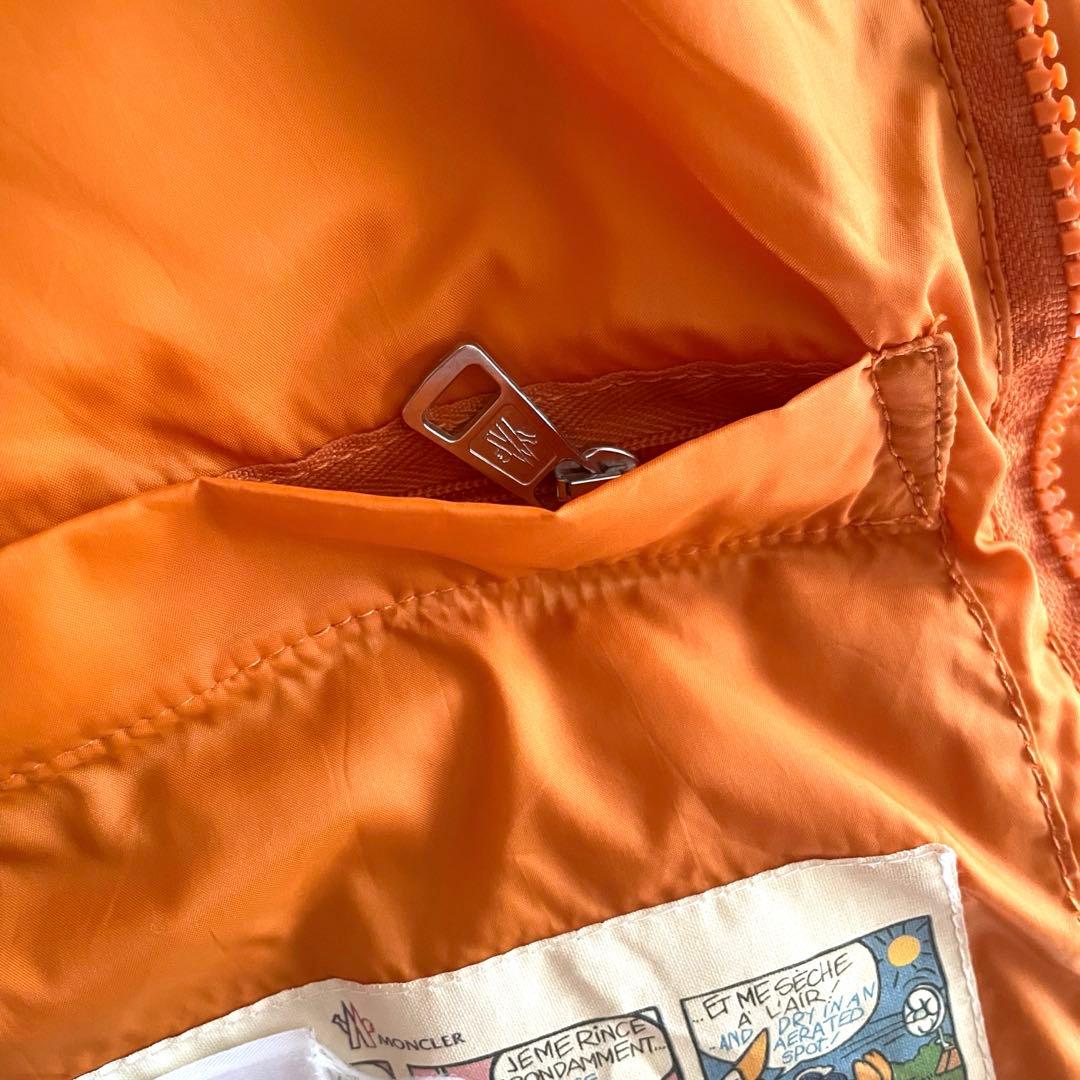 MONCLER モンクレール ダウンベスト オレンジ 00サイズ
