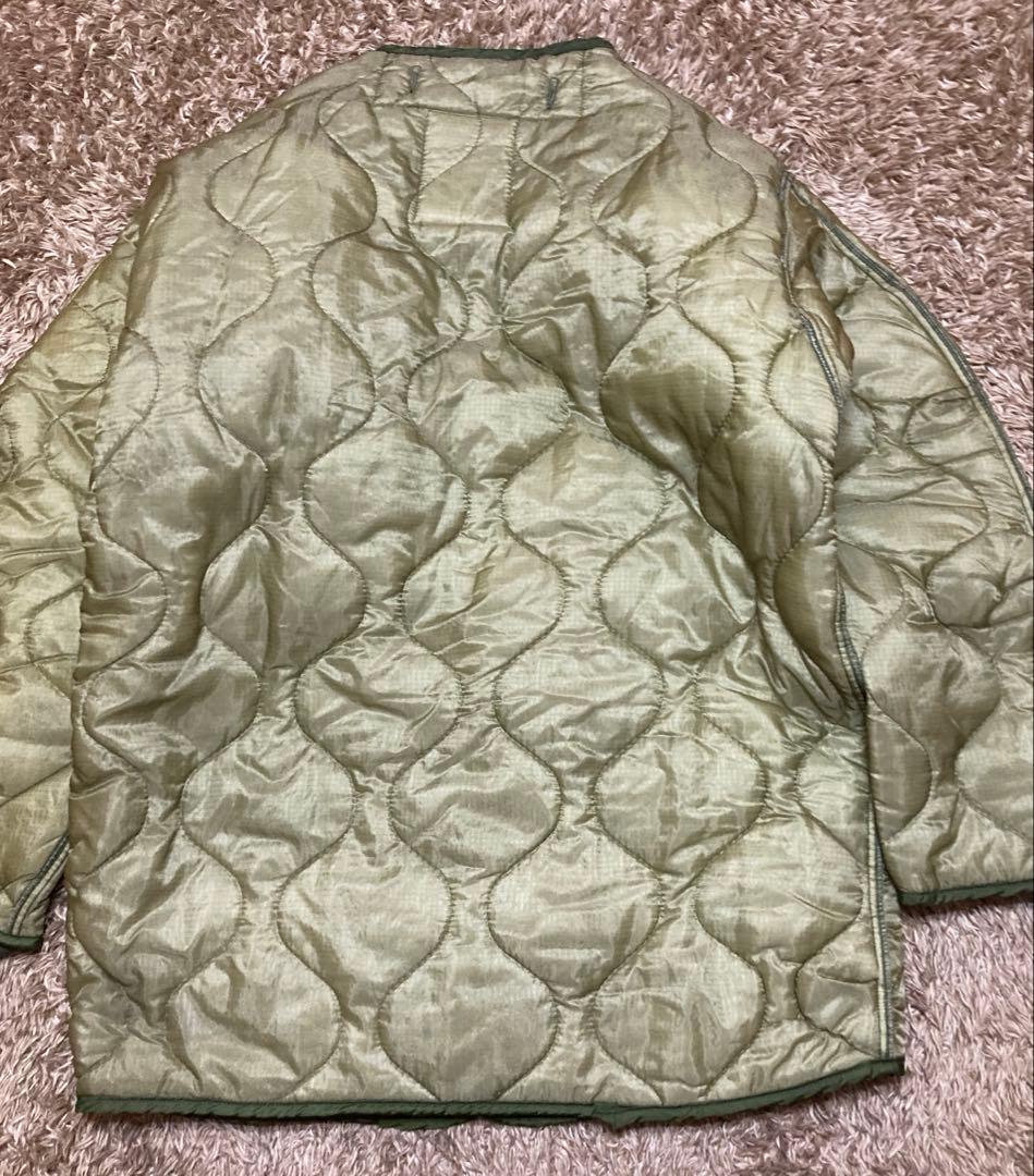 デッドストック 米軍実物 M65 モッズコート用 キルティングライナー
